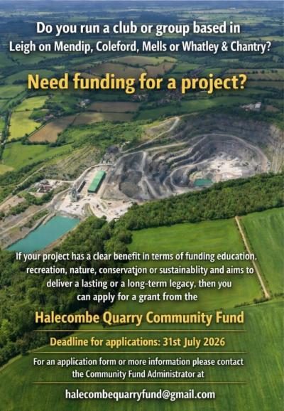 Halecombe Community Fund Poster