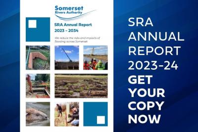 Advert for Somerset Rivers Authority annual report